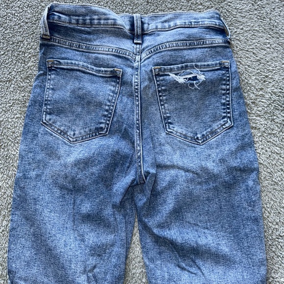 Altar’s State Blue Distressed Women Jeans - Picture 2 of 3